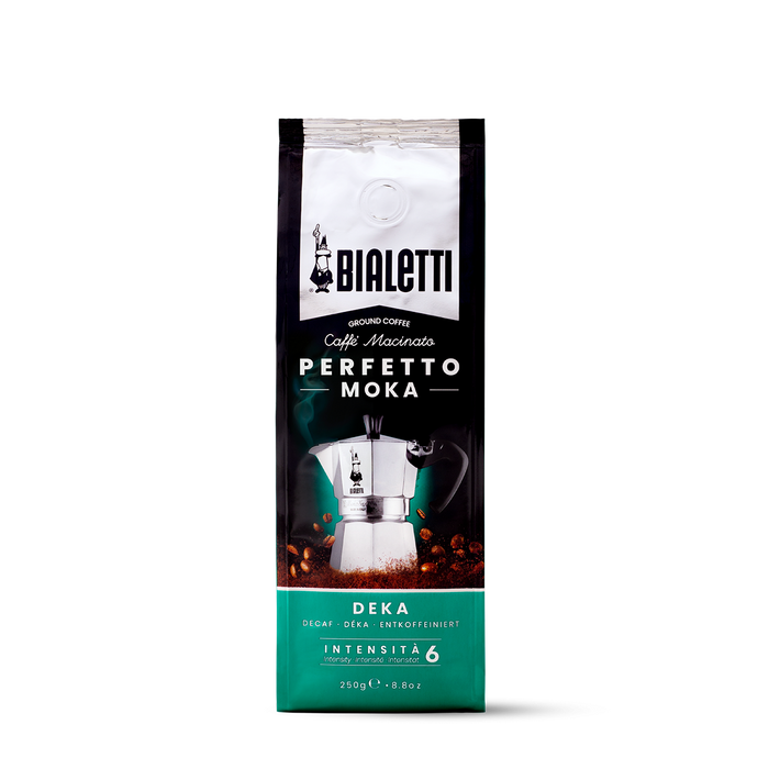 CARTON of Bialetti PERFETTO MOKA Decaf Coffee Ground (6 packets) 5% discount